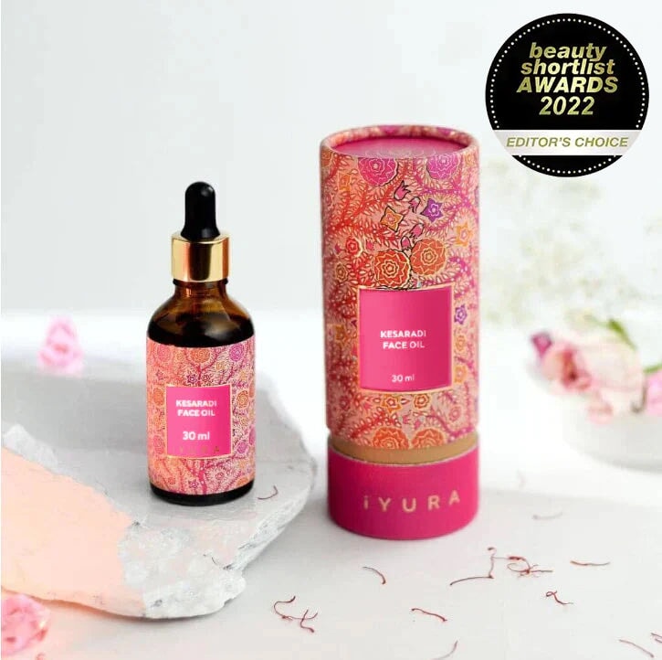 Kesaradi 오일 - 건성 또는 민감성 피부용 페이스 오일 모이스처라이저 - 자연 유래 성분의 광채 피부 스킨케어