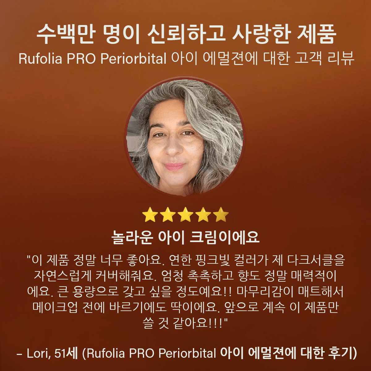 Rufolia PRO 페리오비탈 아이멀젼 – 아이 컨투어 크림 – 눈가를 밝히고 탄력 있게 가꿔주며 촉촉하게 보습하는 아이 케어 – 만지슈타, 알로에 베라, 연꽃, 나이아신아마이드가 함유된 신규 포뮬러 – 임상적으로 테스트된 성분을 담은 최적의 아이 크림